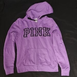 PINK Victoria's Secret Purple Zip-Up Jacket